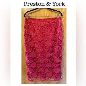 PRESTON & YORK MIDI SKIRT